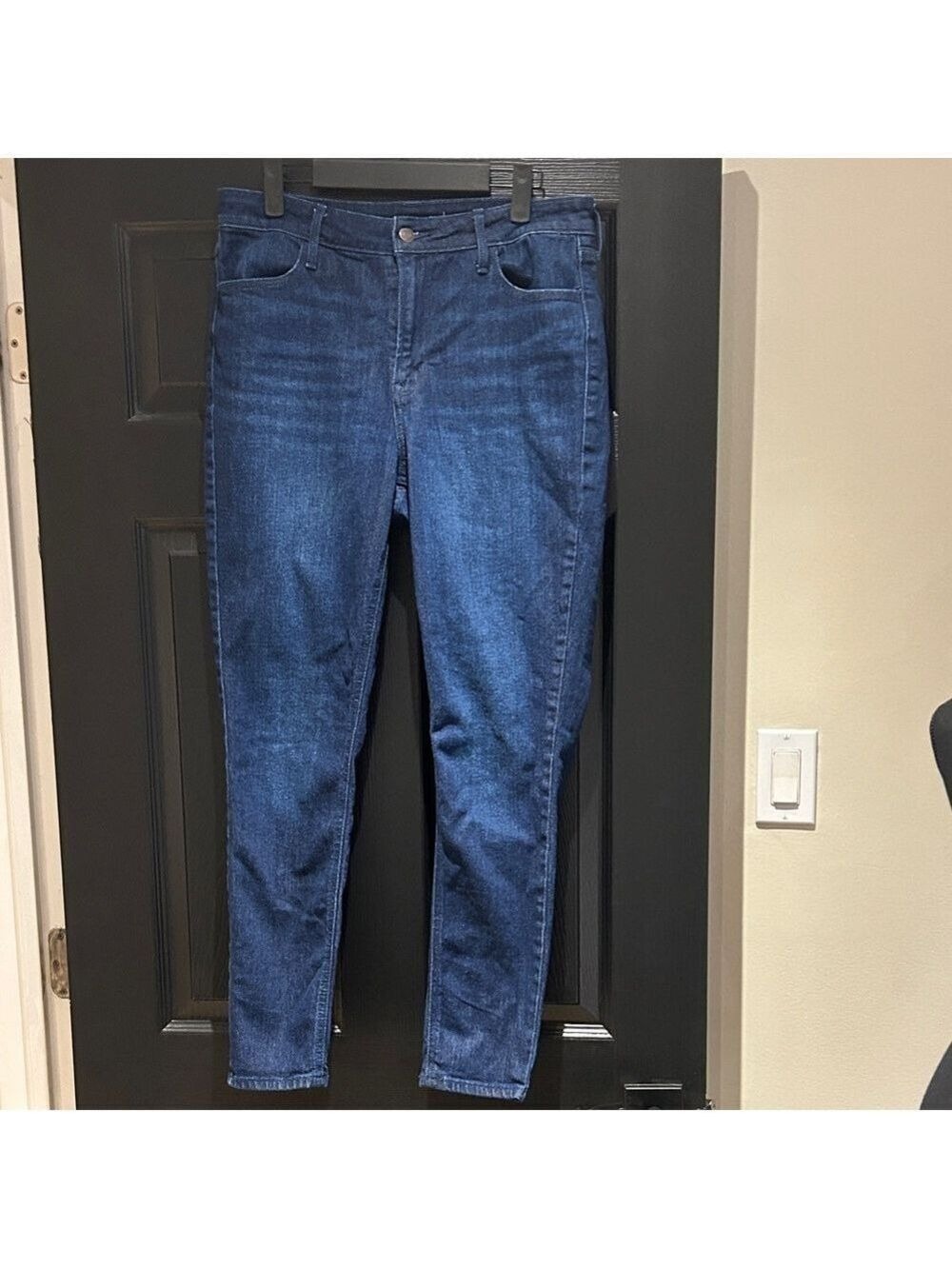 Old Navy Women's Skinny Jeans - Dark Blue